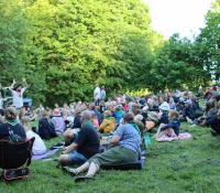 Aften hygge i gryden på Forlev spejdercenter